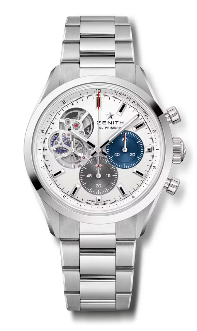 Zenith Chronomaster Open Stainless Steel Men's Watch