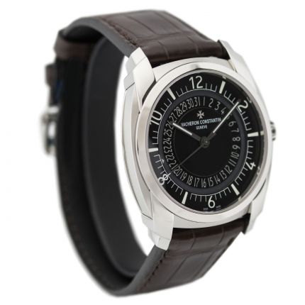 Vacheron Constantin Quai de L’Ile Date Stainless Steel Mens Watch
