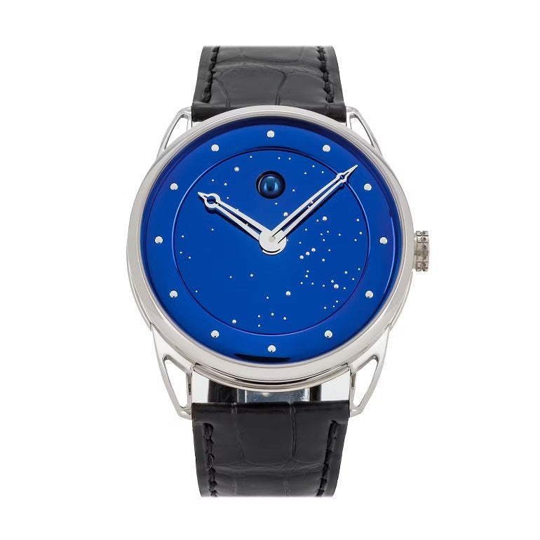 De Bethune DB25 Moon Phase Starry Sky 18K White Gold Men's Watch - Premium Luxury Product