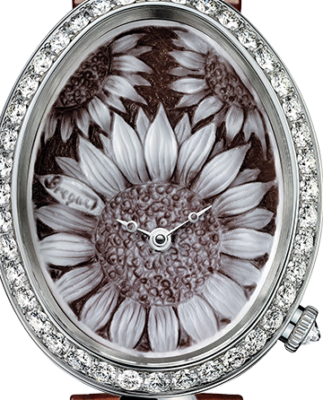 Breguet Reine De Naples 8928 18K White Gold &amp; Diamonds Ladies Watch - Premium Luxury Product