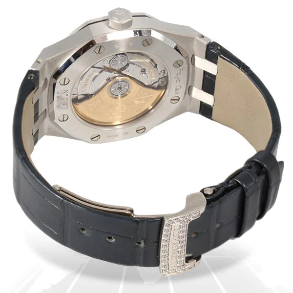 Audemars Piguet Royal Oak Chronograph 18K White Gold & Diamonds Unisex Watch - Premium Luxury Product