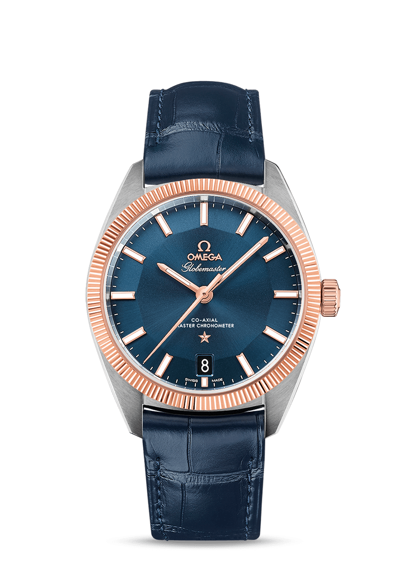 Omega Globemaster Co-Axial Master Chronometer 18K Sedna™ Gold & Stainless Steel Men’s Watch - Premium Luxury Product