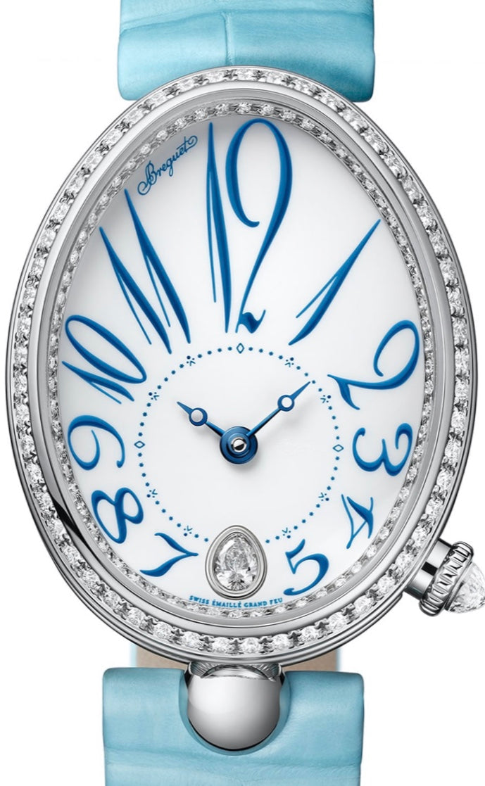 Breguet Reine de Naples 18K White Gold Lady's Watch - Premium Luxury Product