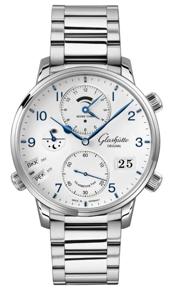Glashutte Original Senator Cosmopolite Stainless steel Men's Watch - Premium Luxury Product