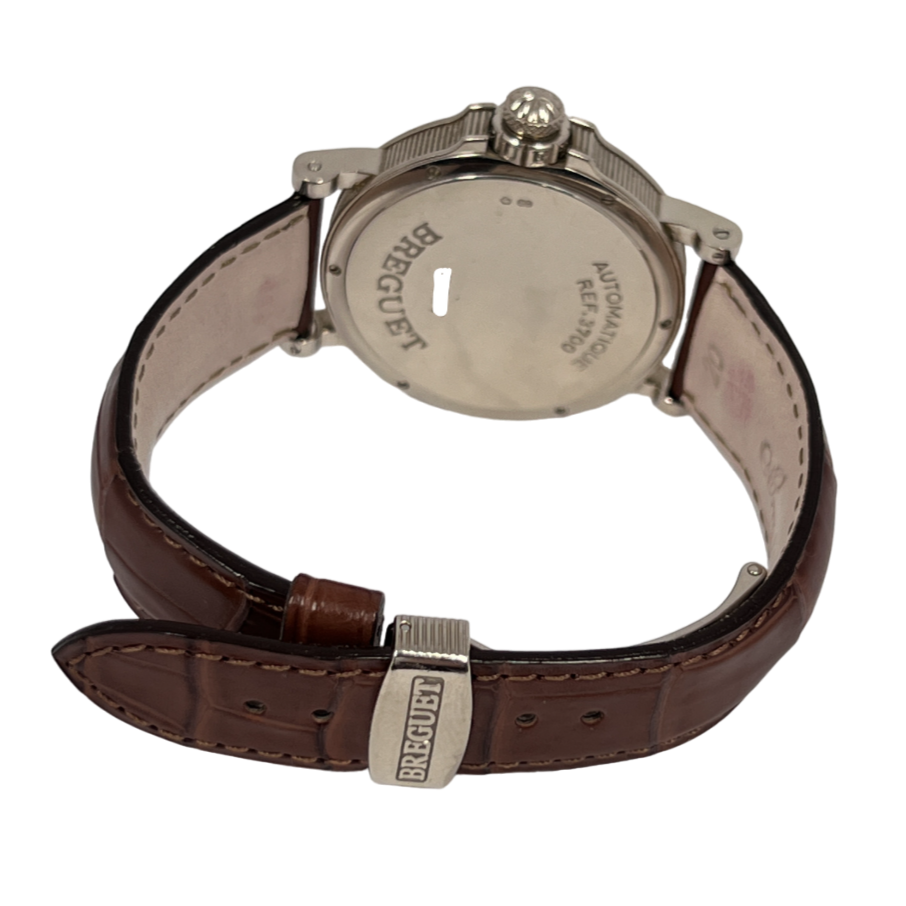 Breguet Marine Hora Mundi 24 Time Zones 18K White Gold Men's Watch - Premium Luxury Product