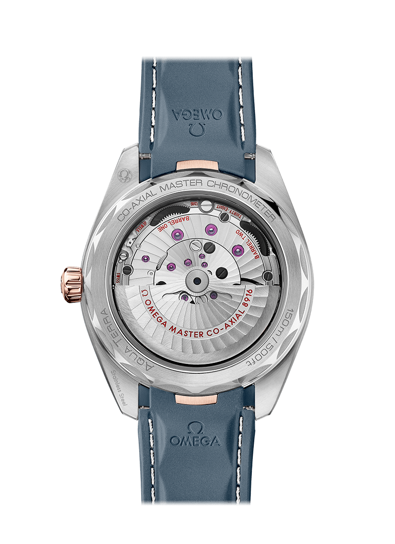 Omega Seamaster Aqua Terra Co-Axial Master Chronometer Stainless Steel & 18K Sedna™ Gold Men's Watch - Premium Luxury Product