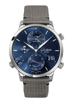 Glashutte Original Senator Cosmopolite Stainless steel Men's Watch - Premium Luxury Product