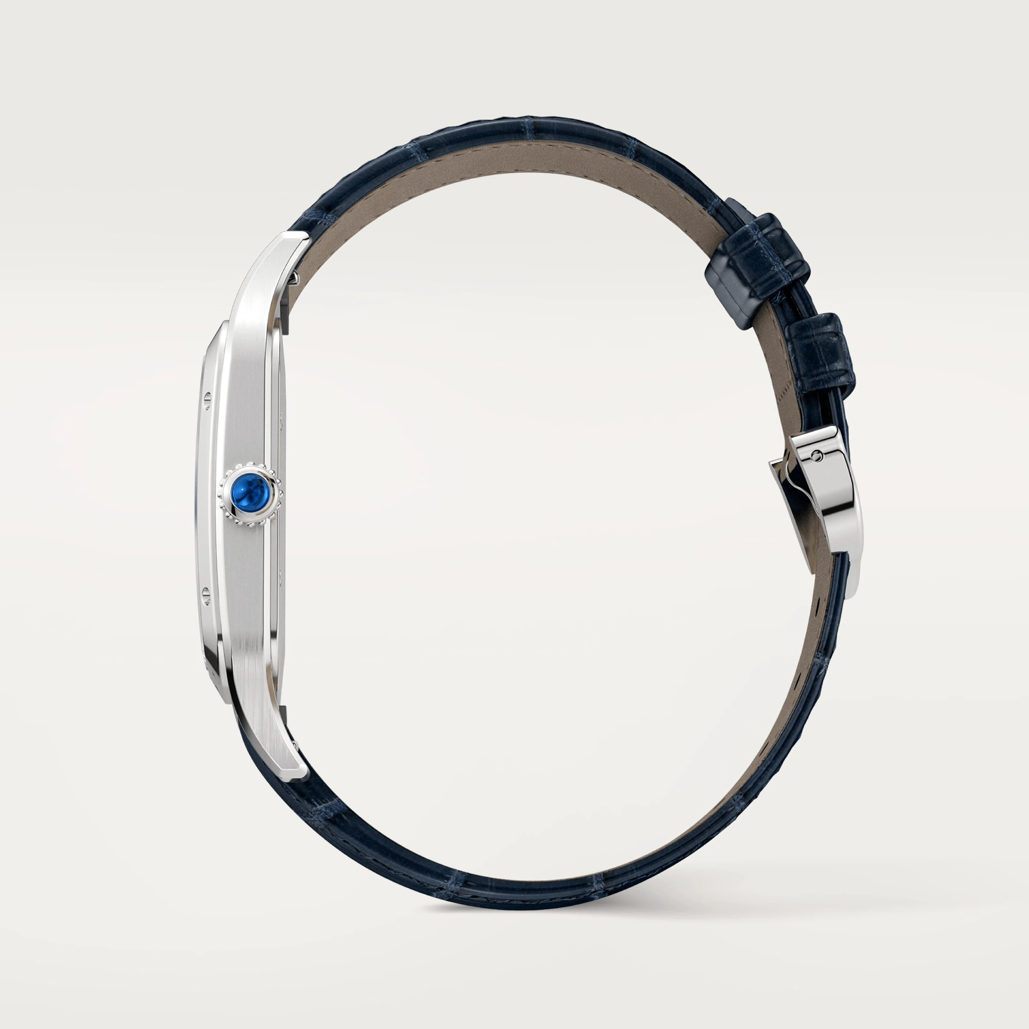 Cartier Santos Stainless Steel Men's Watch - Premium Luxury Product