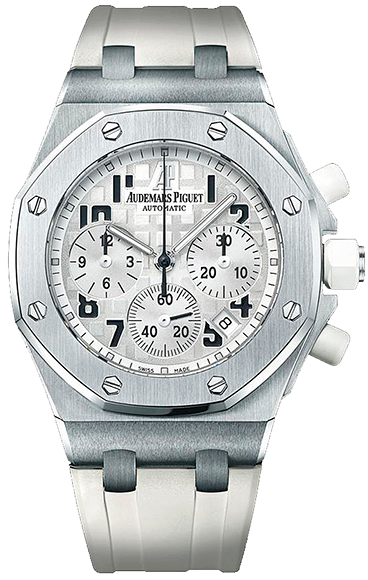 Audemars Piguet Royal Oak Offshore Chronograph Stainless Steel 37mm Ladies Watch - Premium Luxury Product
