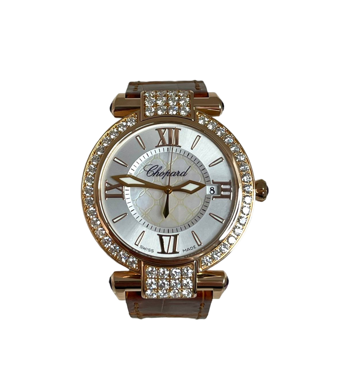 Chopard Imperiale Quartz 18K Rose Gold & Diamonds Lady's Watch - Premium Luxury Product