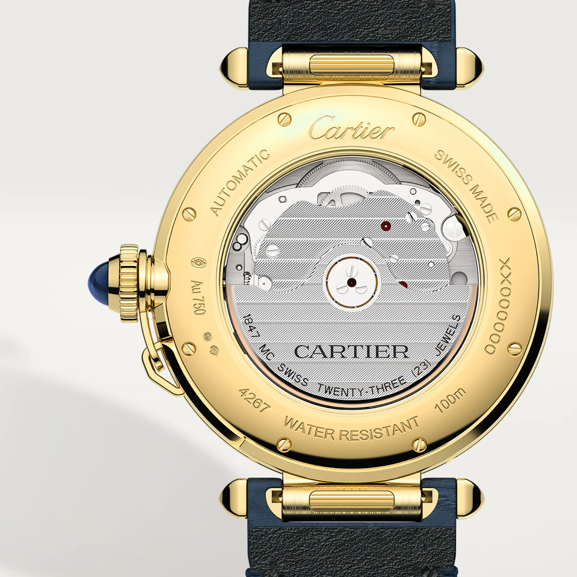 Cartier Pasha de Cartier 41mm 18K Yellow Gold  Men's Watch - Premium Luxury Product