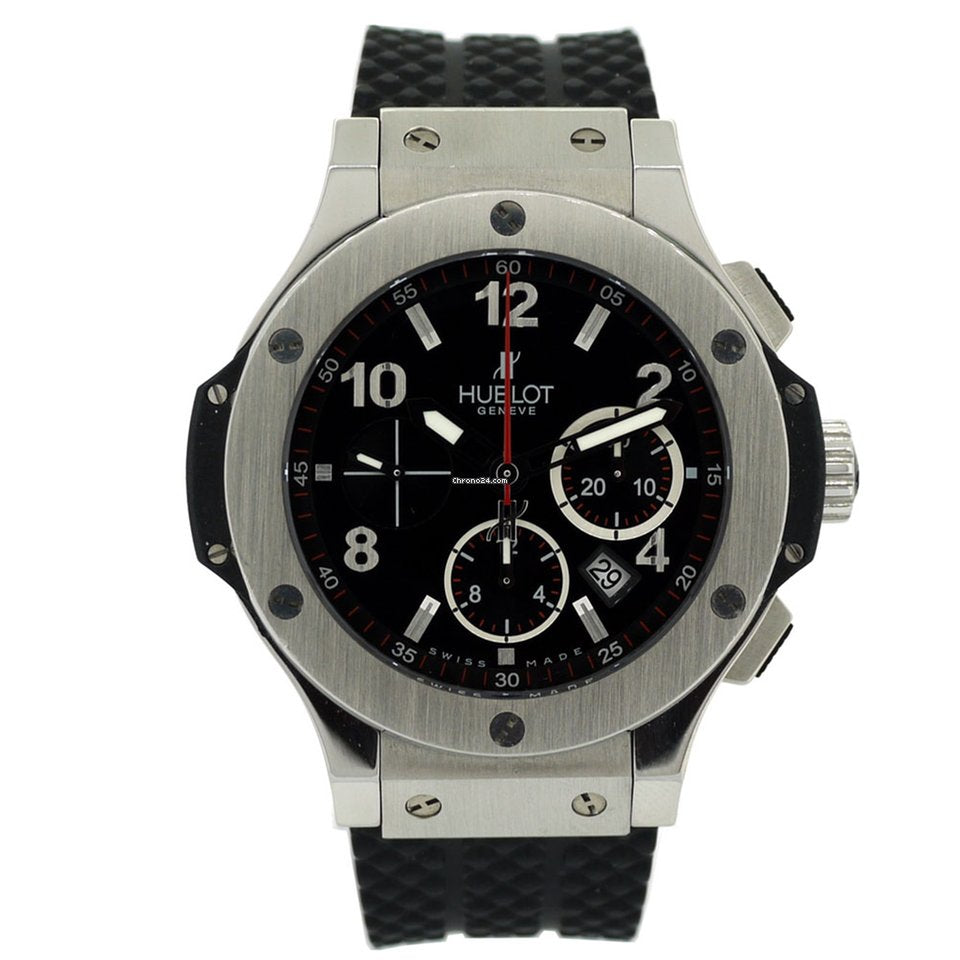 Hublot Big Bang Stainless Steel Rubber Chronograph Automatic Men’s Watch - Premium Luxury Product