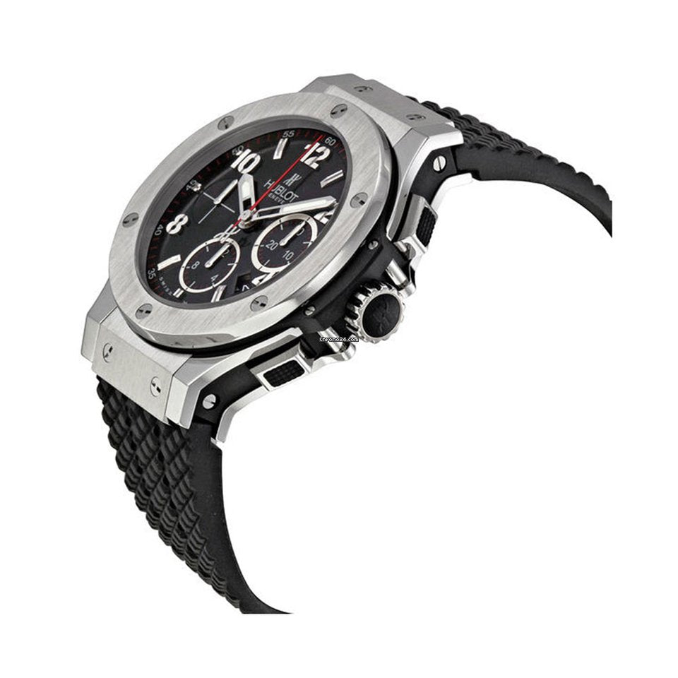 Hublot Big Bang Stainless Steel Rubber Chronograph Automatic Men’s Watch - Premium Luxury Product
