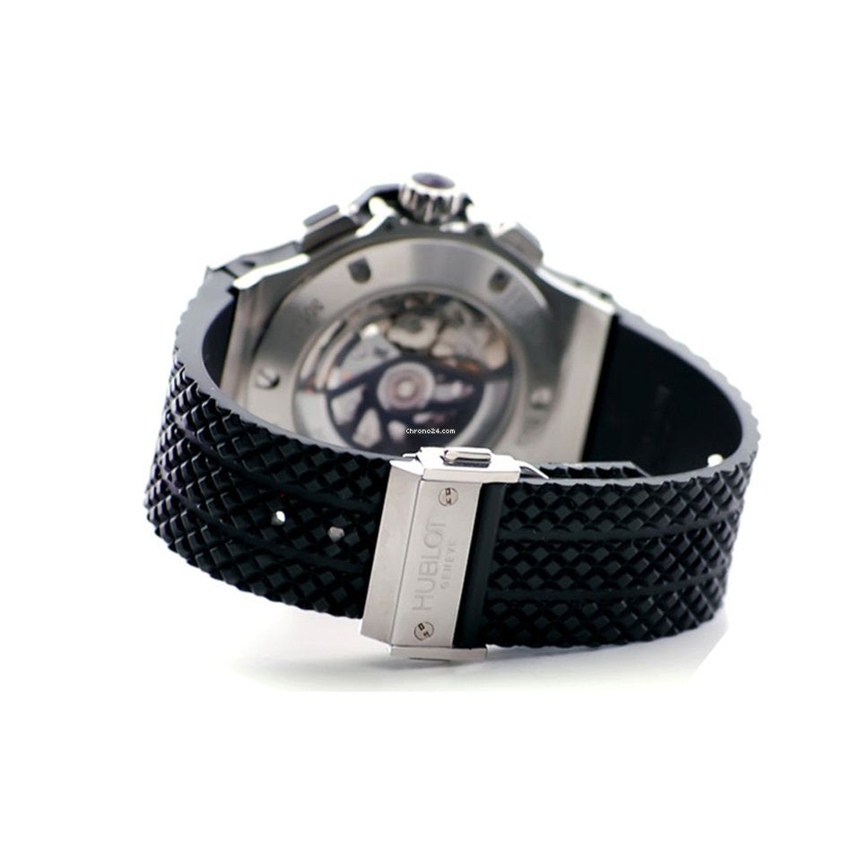 Hublot Big Bang Stainless Steel Rubber Chronograph Automatic Men’s Watch - Premium Luxury Product