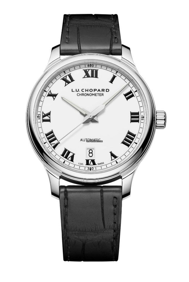 Chopard L.U.C 1937 Classic Stainless Steel Men's Watch - Premium Luxury Product