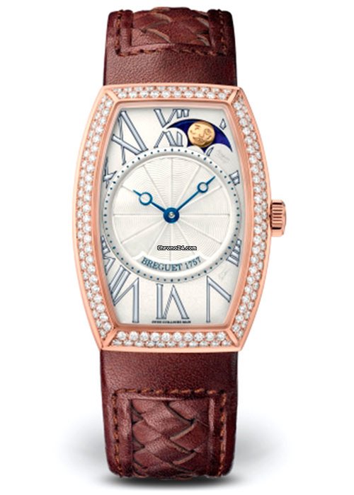 Breguet Héritage 8861 18K Rose Gold &amp; Diamonds Ladies Watch - Premium Luxury Product