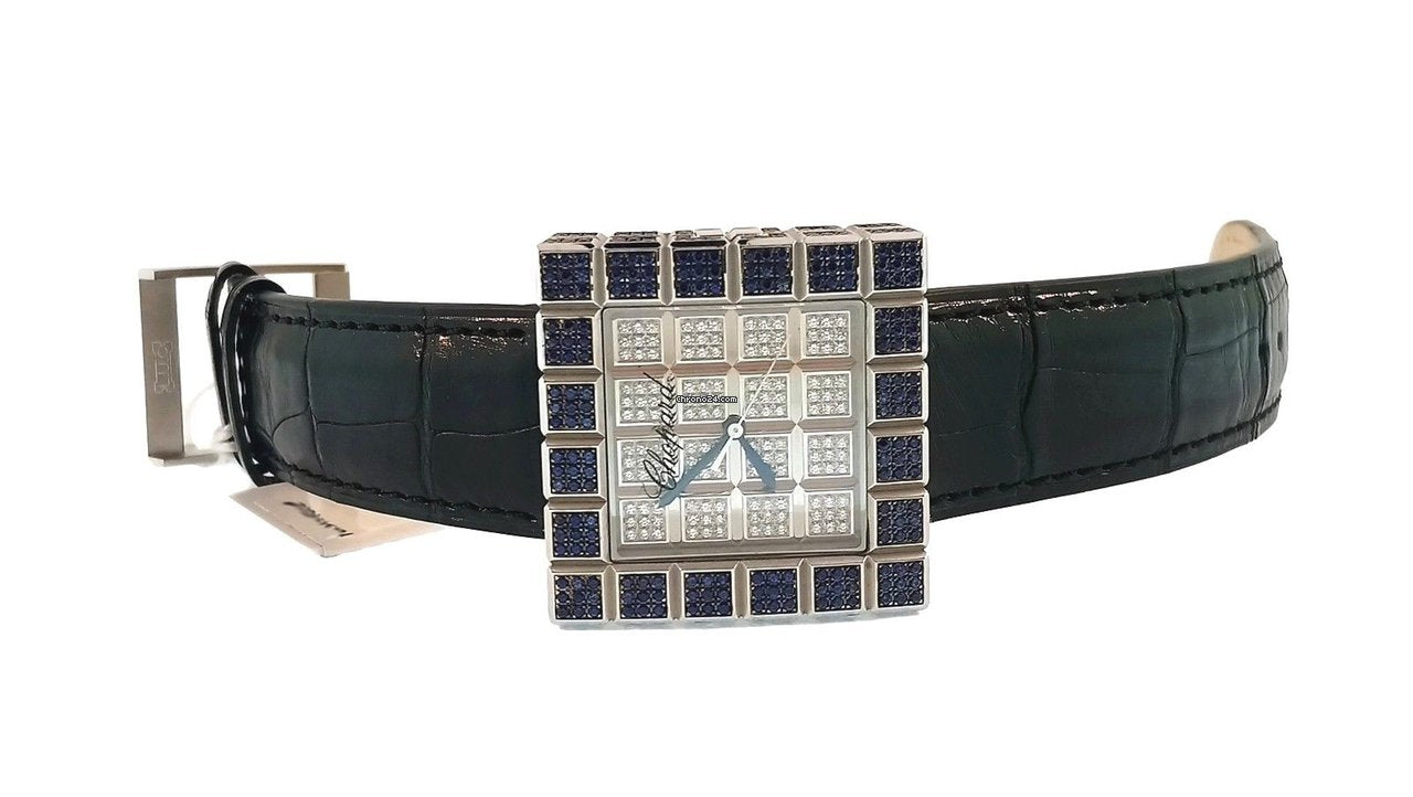 Chopard - Happy Diamonds Sapphire and Diamonds Ladies Watch - Premium Luxury Product