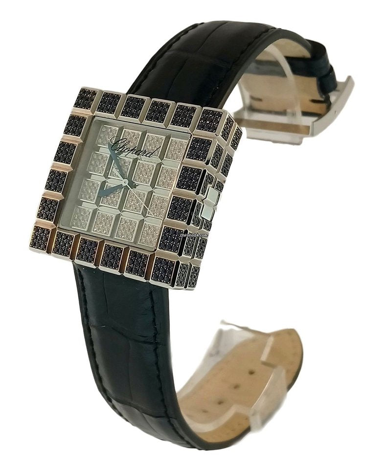 Chopard - Happy Diamonds Sapphire and Diamonds Ladies Watch - Premium Luxury Product