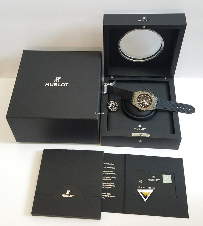 Hublot: 45mm Big Bang Meca-10 Titanium Men's Watch - Premium Luxury Product