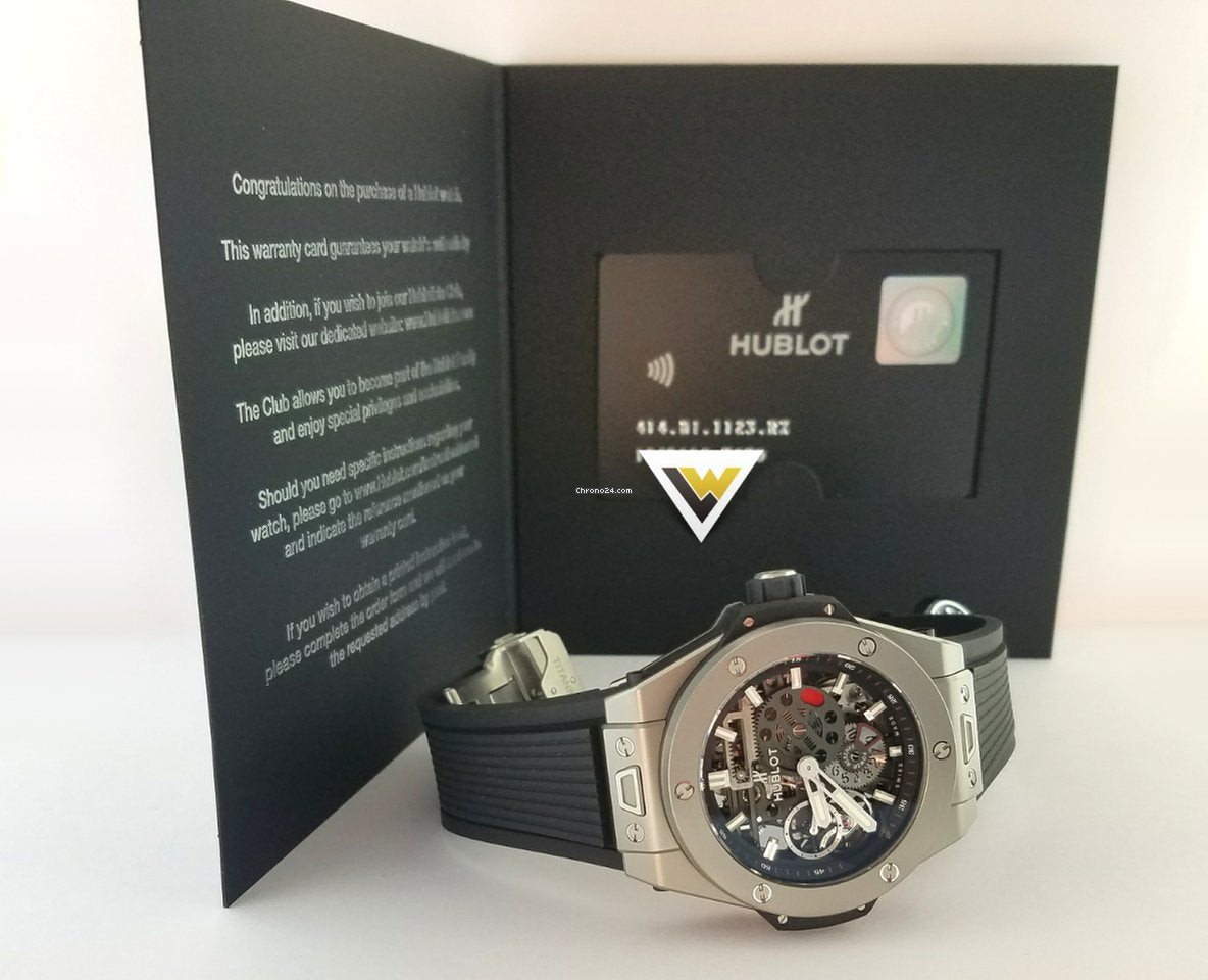 Hublot: 45mm Big Bang Meca-10 Titanium Men's Watch - Premium Luxury Product