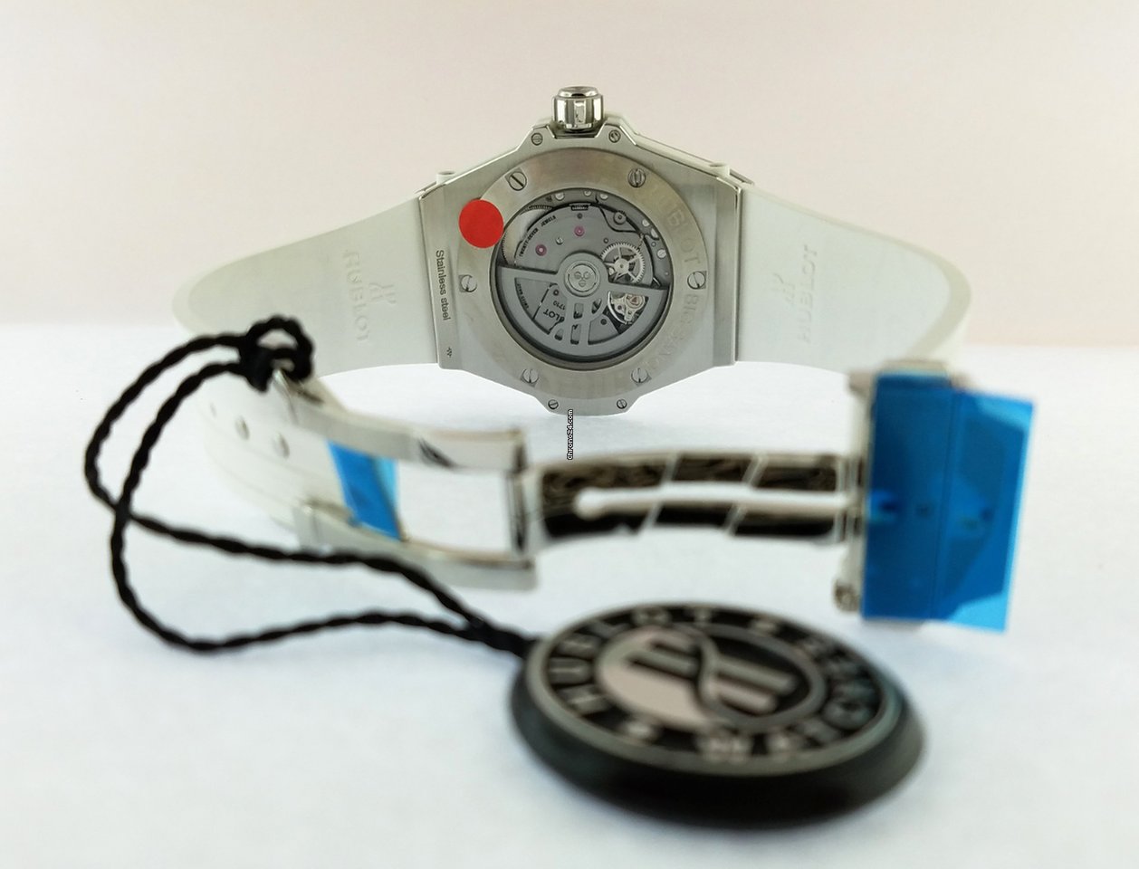 Hublot Big Bang 39mm One Click Steel White Diamonds Automatic Watch - Premium Luxury Product