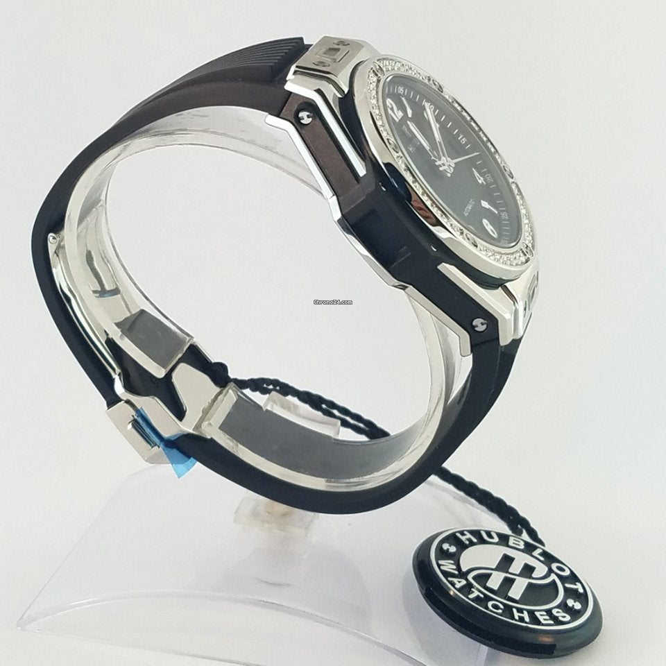 Hublot Big Bang 39mm One Click Steel Diamonds Automatic Watch - Premium Luxury Product