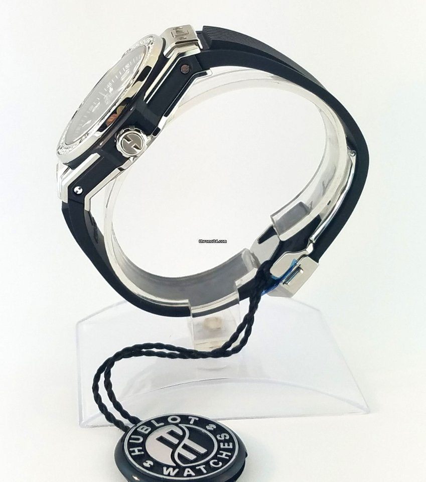 Hublot Big Bang 39mm One Click Steel Diamonds Automatic Watch - Premium Luxury Product