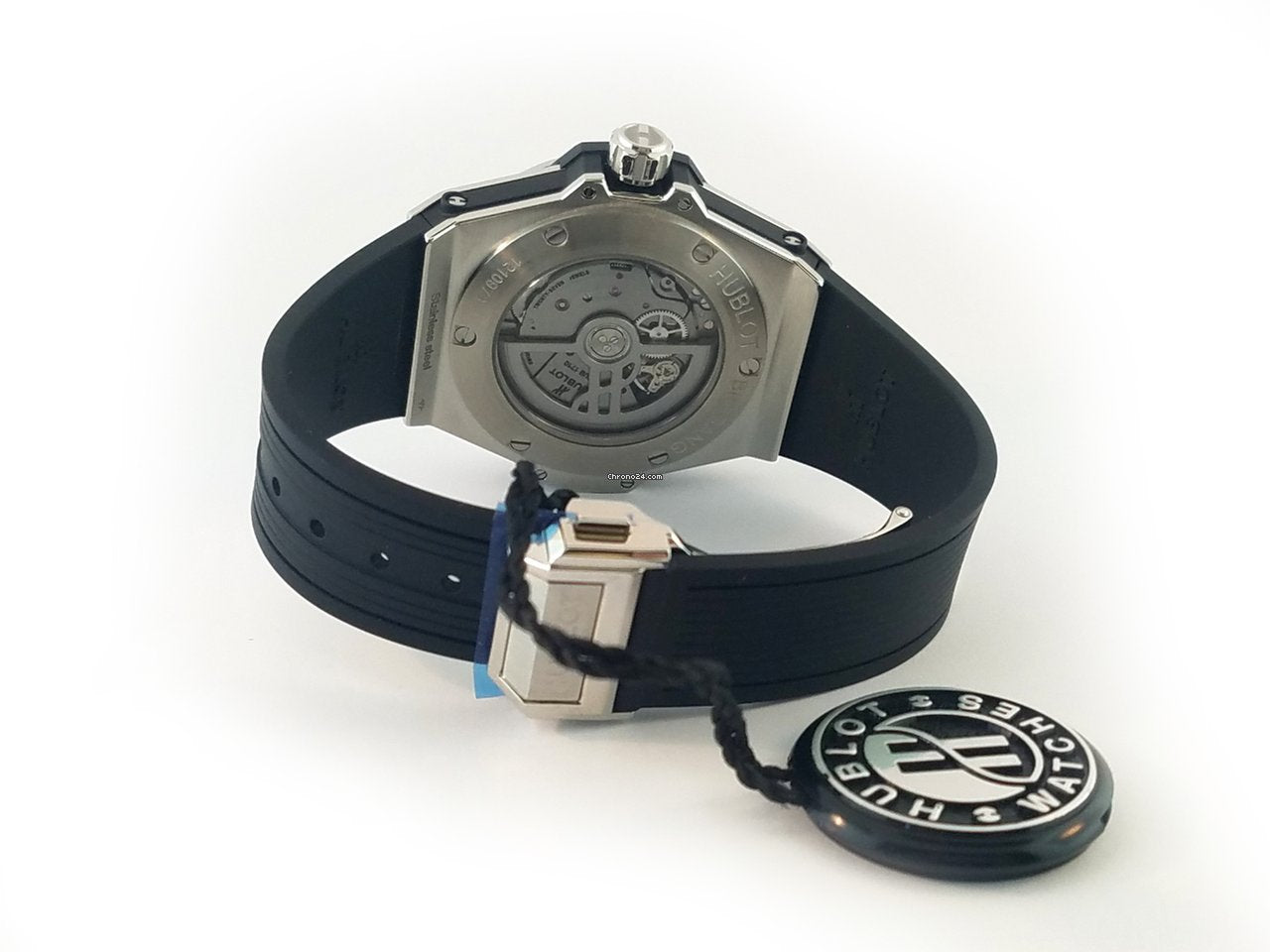 Hublot Big Bang 39mm One Click Steel Diamonds Automatic Watch - Premium Luxury Product