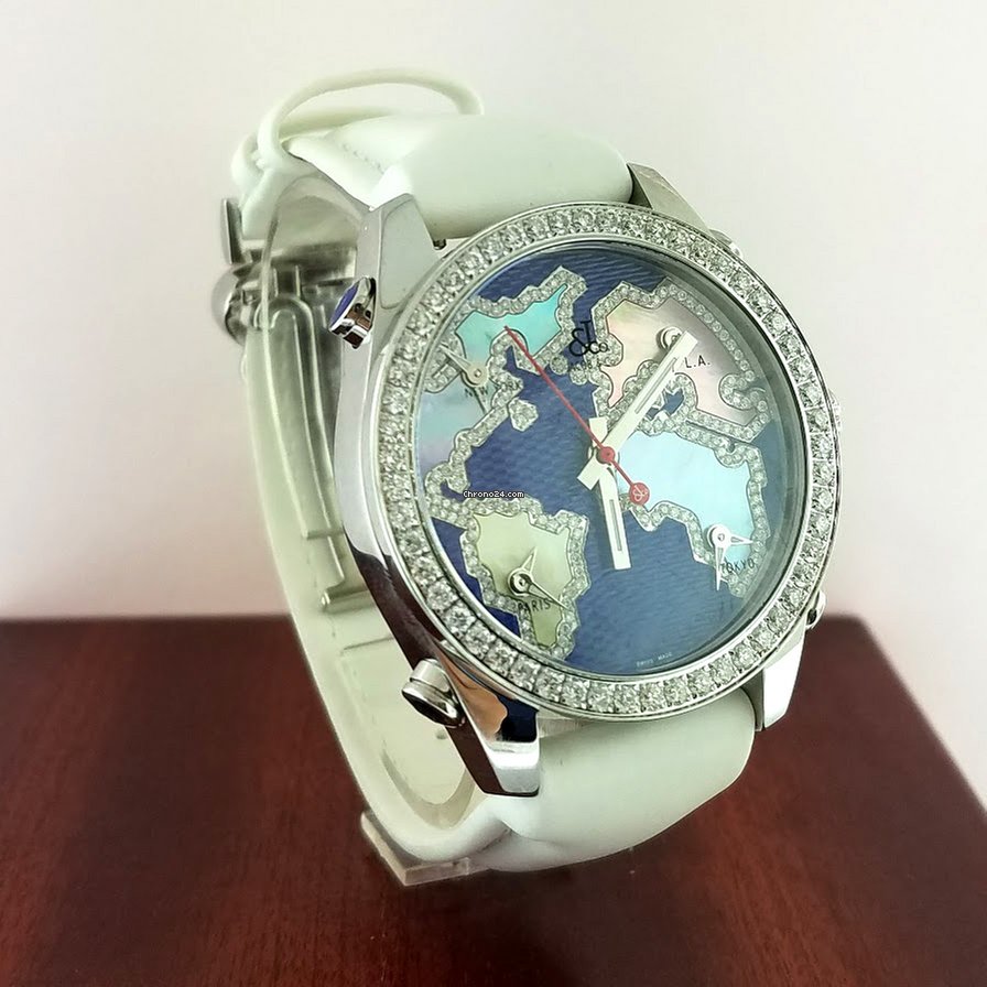 Jacob and Co Five Time Zone Stainless Steel Watch - Premium Luxury Product