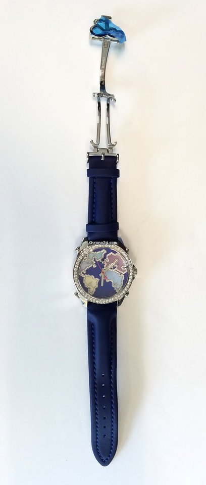 Jacob and Co Five Time Zone Stainless Steel Watch - Premium Luxury Product