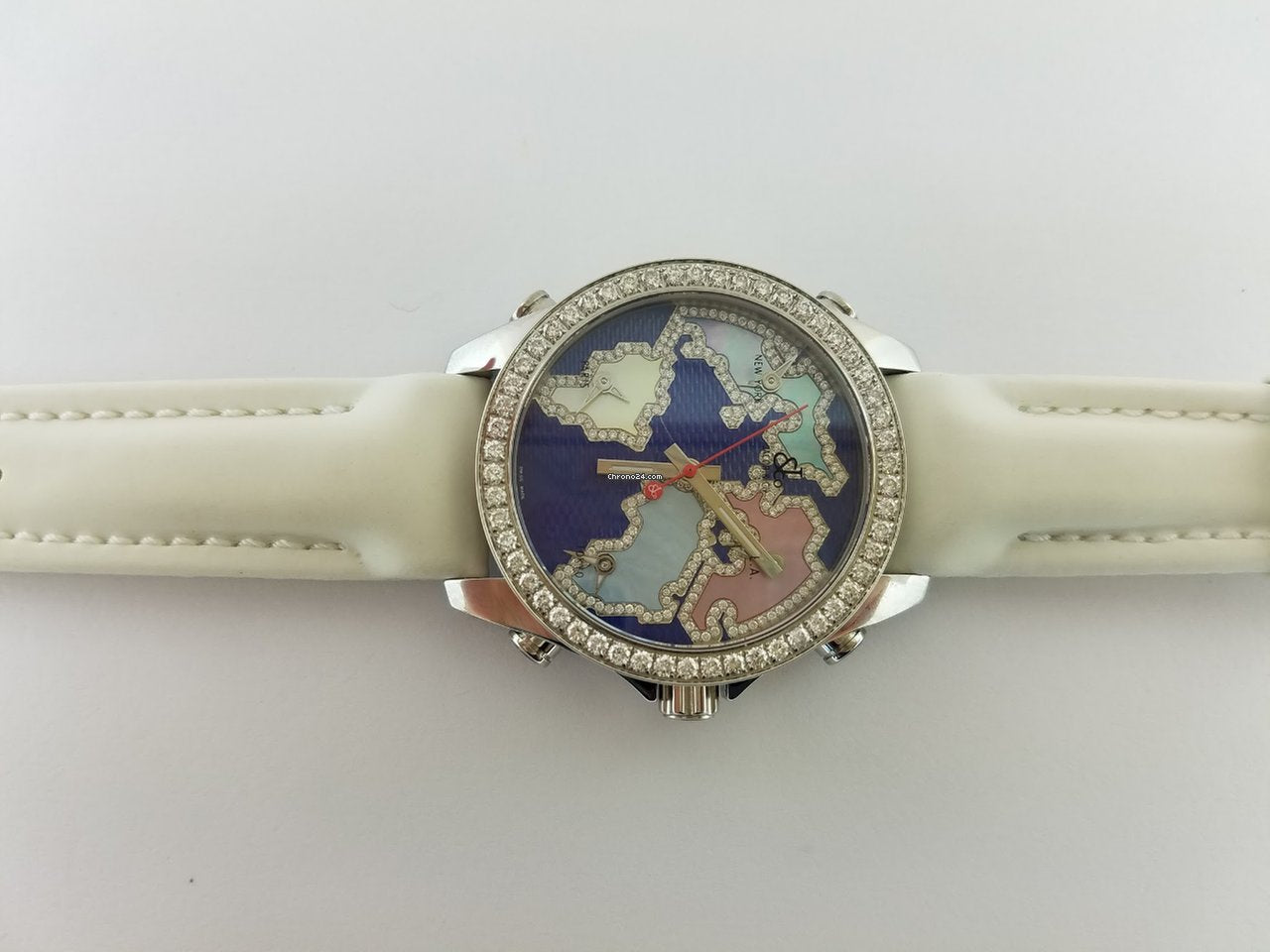 Jacob and Co Five Time Zone Stainless Steel Watch - Premium Luxury Product