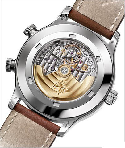 Patek Philippe Complications Calatrava Pilot Travel Time White Gold Men's Watch