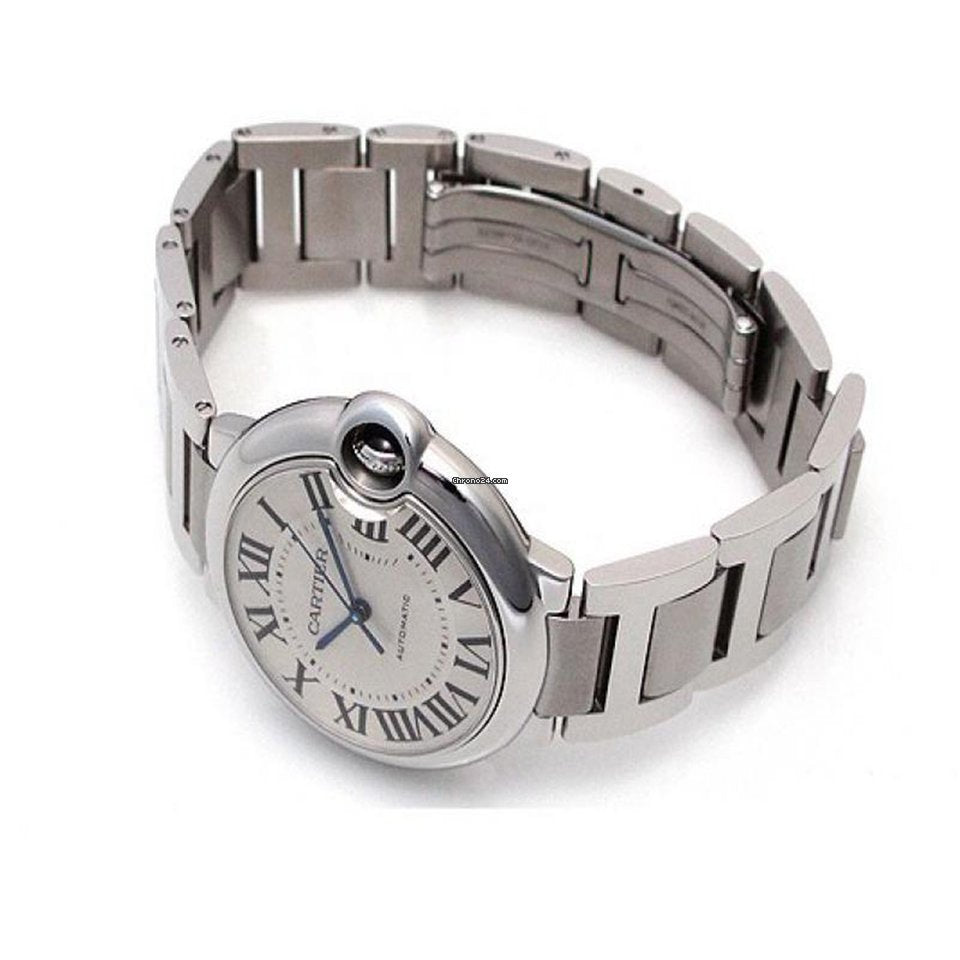 Cartier Ballon Bleu Stainless Steel Unisex Watch - Premium Luxury Product