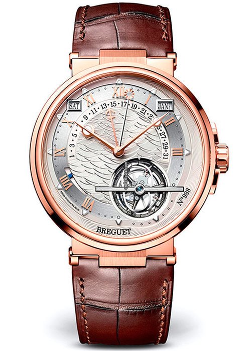 Breguet Marine 5887 18K Rose Gold Men's Watch - Premium Luxury Product