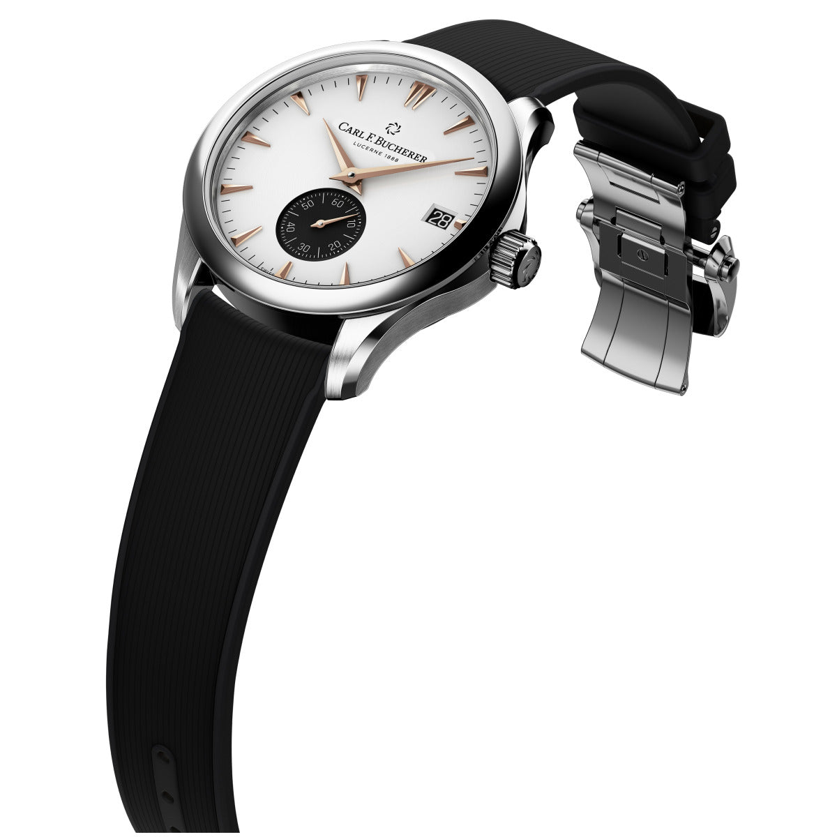 Carl F. Bucherer Manero Chronometer Stainless Steel Men's Watch - Premium Luxury Product