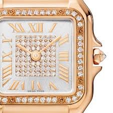 Cartier Panthère de Cartier 18K Rose Gold & Diamonds Lady's Watch - Premium Luxury Product