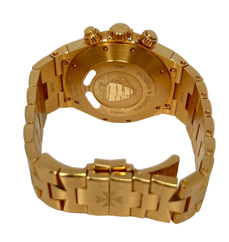 Vacheron Constantin Overseas Chronograph 18K Rose Gold Men's Watch