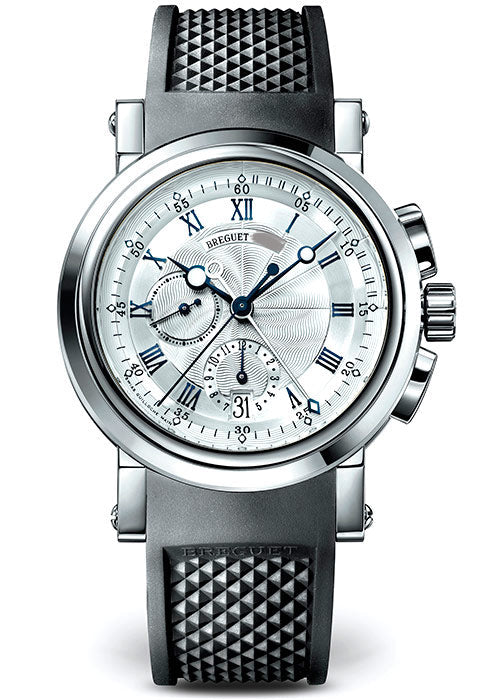 Breguet Marine 5827 18K White Gold Men's Watch - Premium Luxury Product