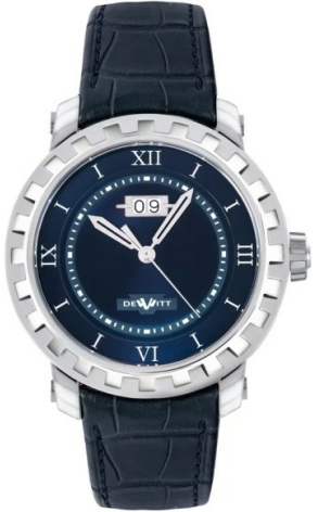 DeWitt Academia Grande Date Stainless steel Man's Watch