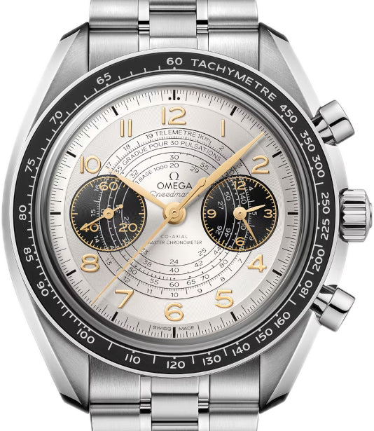 Omega Speedmaster Two Counters Chronograph Stainless steel Men's Watch - Premium Luxury Product
