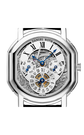 Daniel Roth Perpetual Calendar Skeleton Platinum Men's Watch - Premium Luxury Product