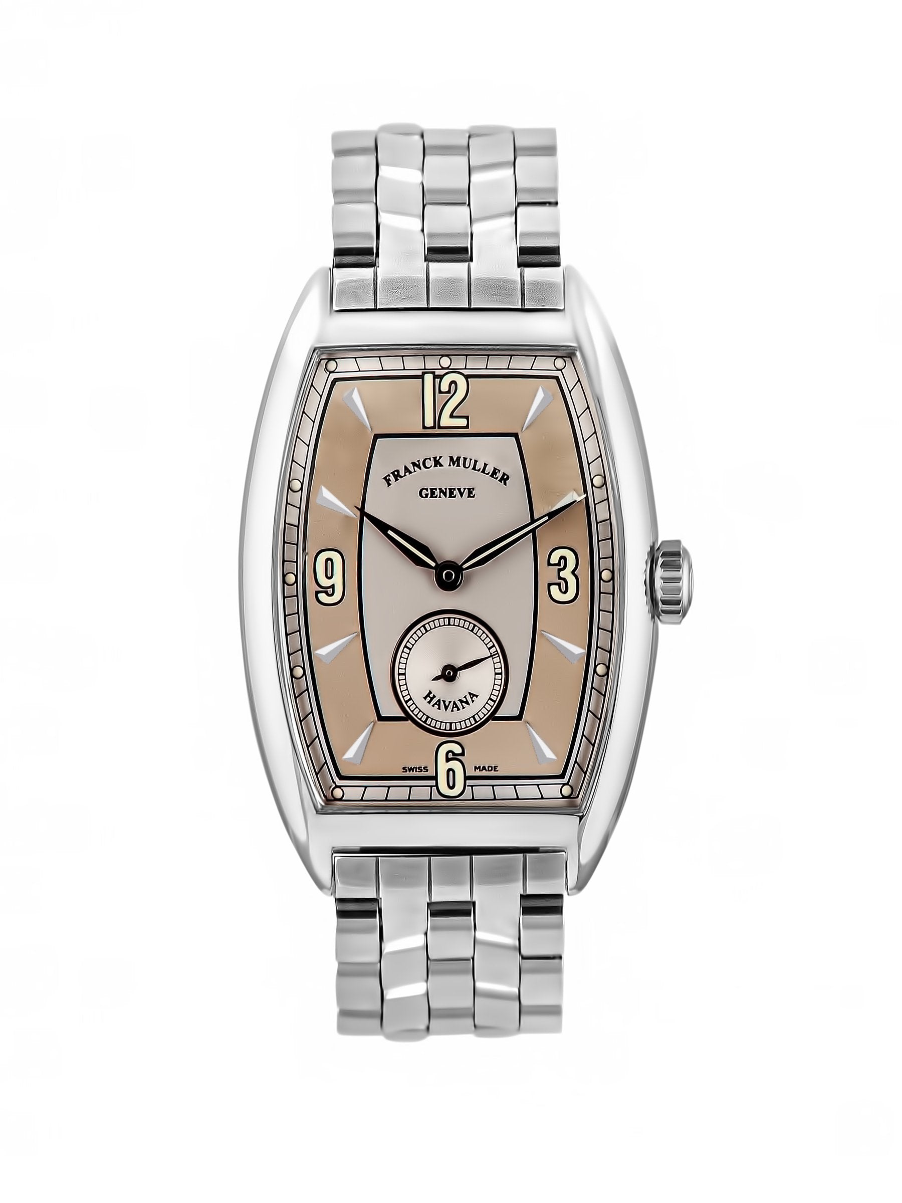 Franck Muller Havana Stainless steel Men's Watch - Premium Luxury Product