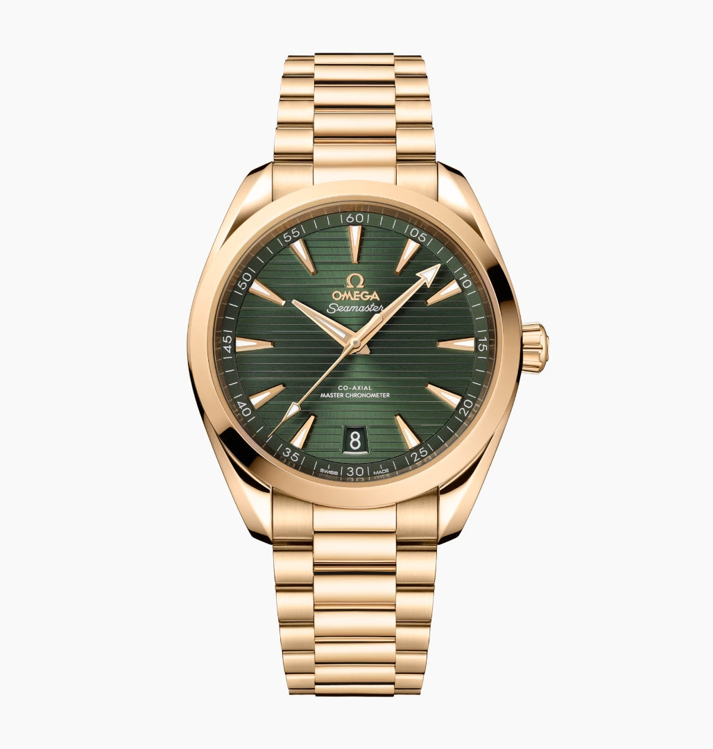 Omega Seamaster Aqua Terra Moonshine™ gold Men's Watch - Premium Luxury Product
