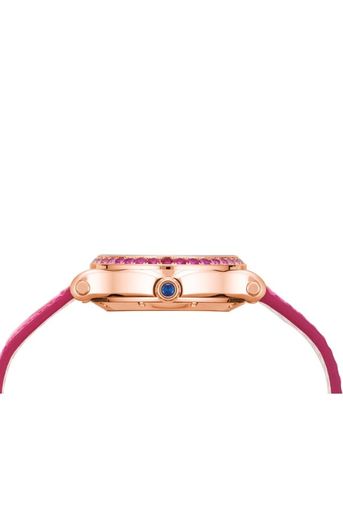 Chopard Happy Sport Oval Ethical Rose Gold  & Diamonds and Pink Sapphires Ladies Watch - Premium Luxury Product