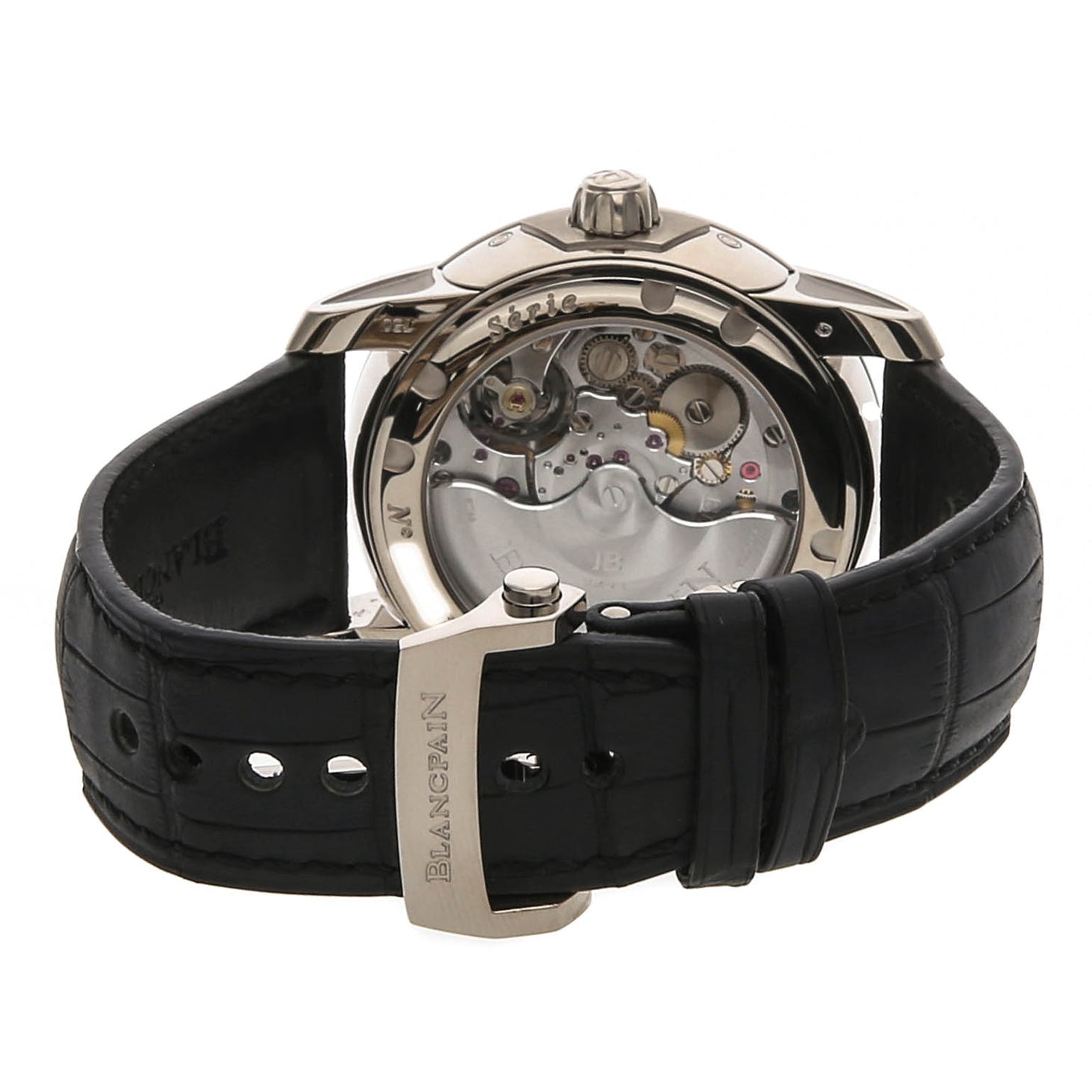 Blancpain L-Evolution Quantieme Complet 8 Jours 18k White Gold Watch - Premium Luxury Product