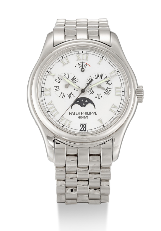Patek Philippe Annual Calendar 18K White Gold Watch