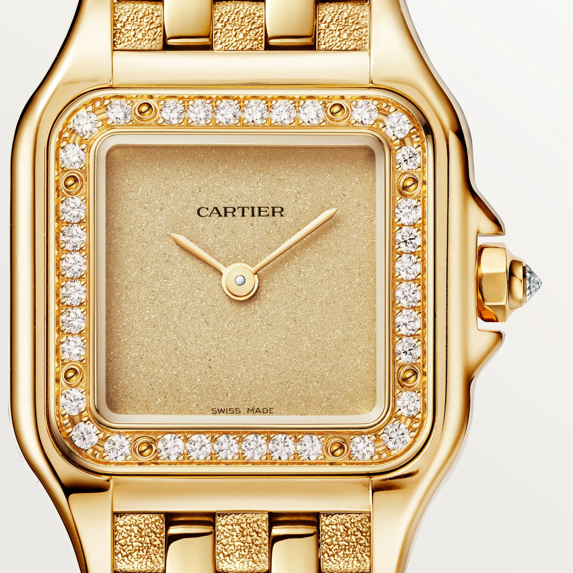 Cartier Panthère de Cartier 18K Yellow Gold & Diamonds Lady's Watch - Premium Luxury Product