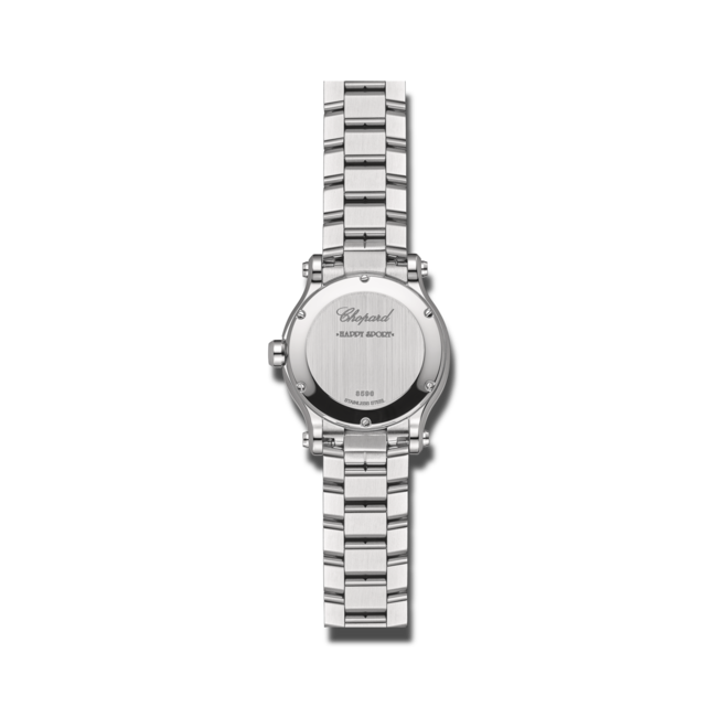 Chopard Happy Sport Stainless steel & Diamonds Lady's Watch - Premium Luxury Product