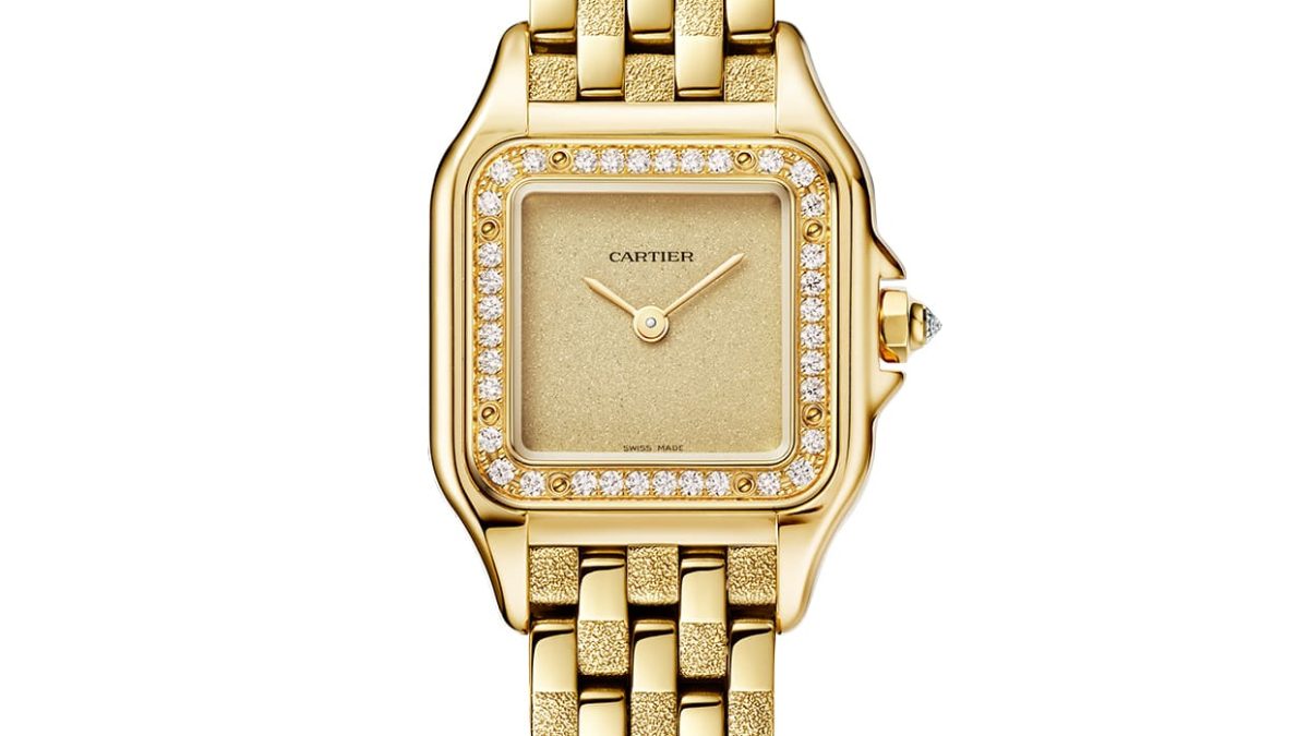 Cartier Panthère de Cartier 18K Yellow Gold & Diamonds Lady's Watch - Premium Luxury Product