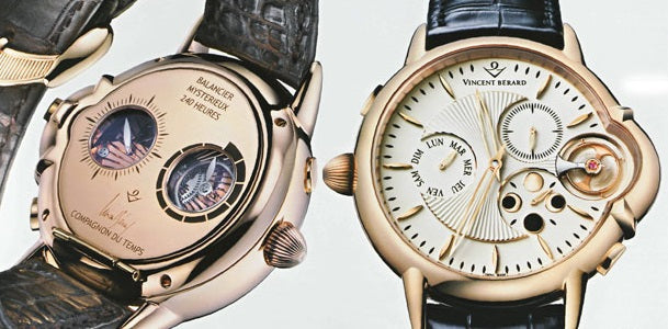 Vincent Berard Luvorene 1 18K White Gold Men's Watch